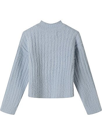 Minoti - Sweat motif/style duveteux