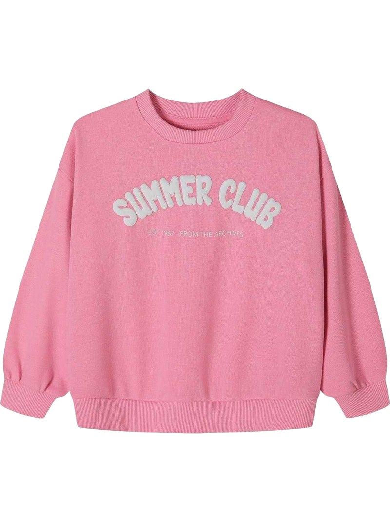 Minoti - Sweat motif/style imprimé Rose - Kiabi