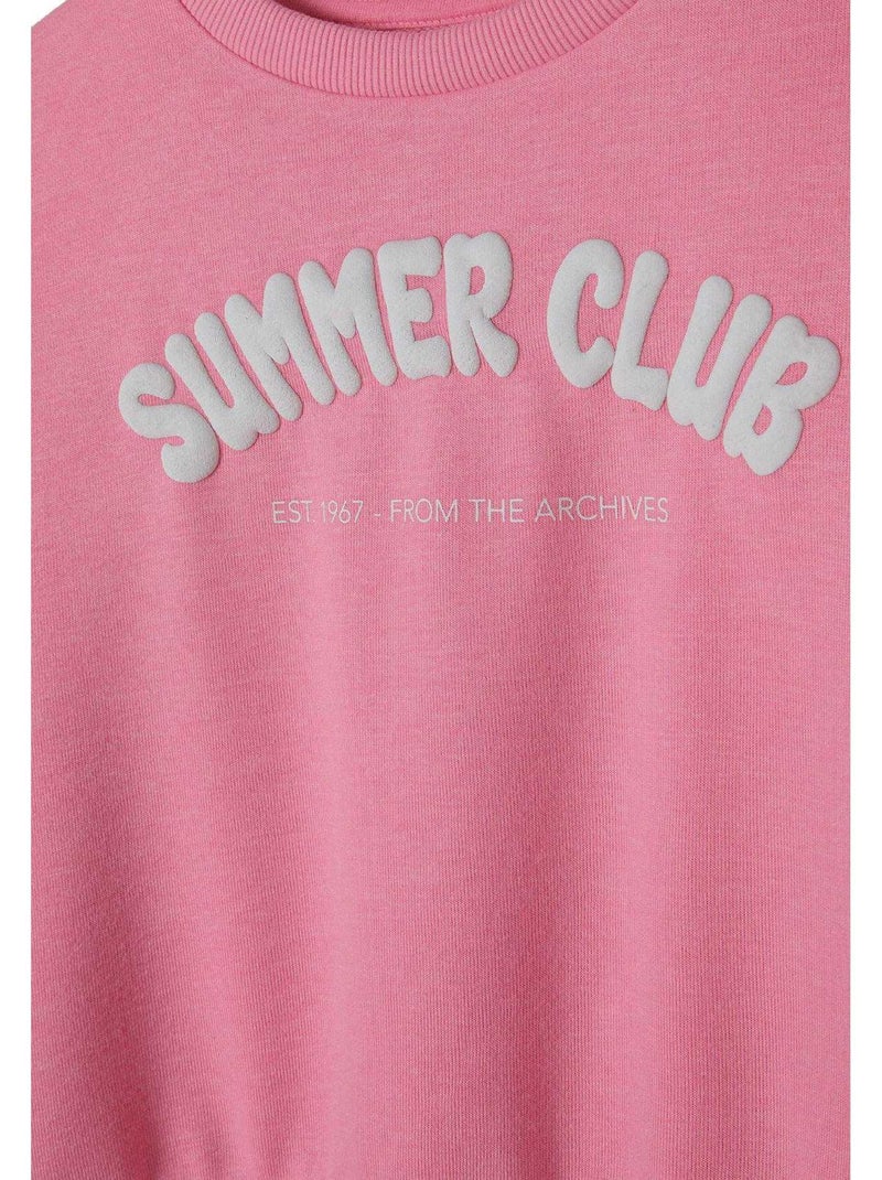 Minoti - Sweat motif/style imprimé Rose - Kiabi