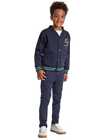 Minoti - Sweat motif/style imprimé sur poitrine