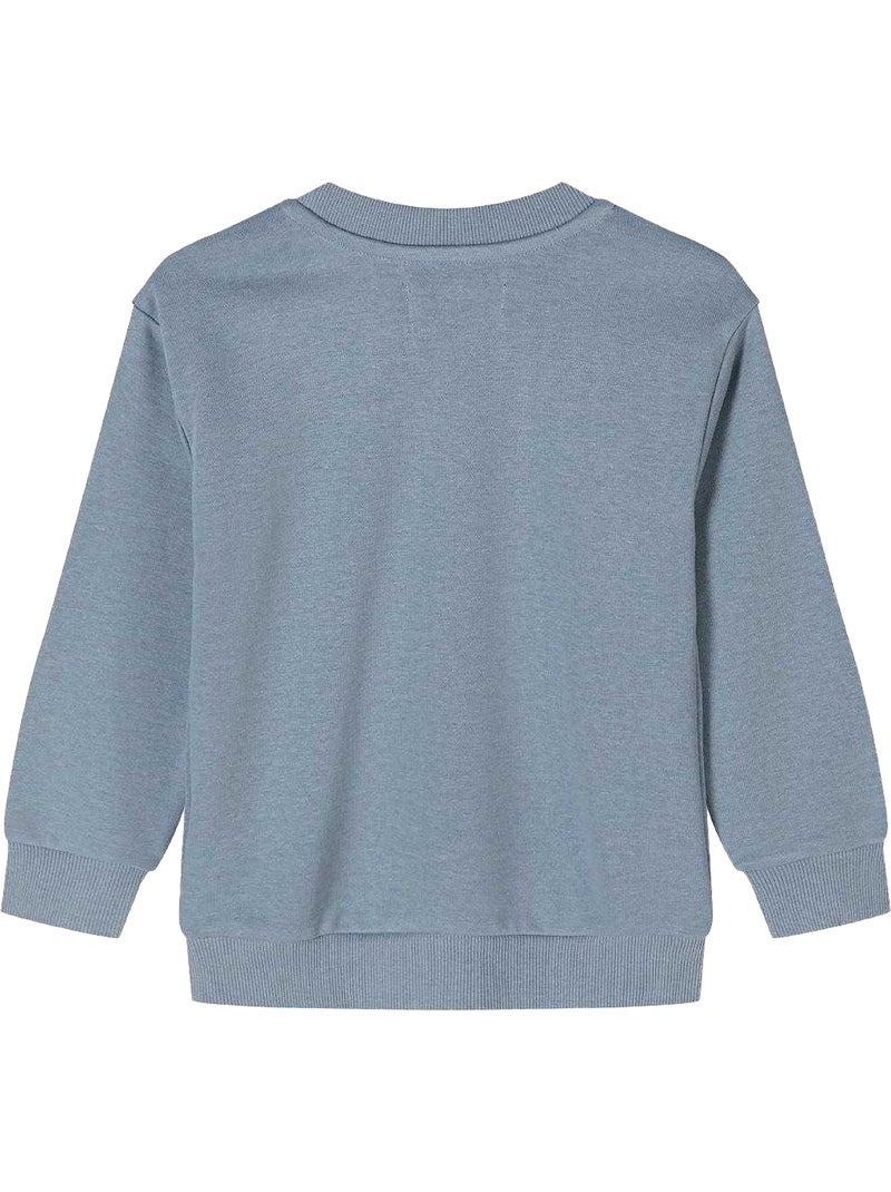 Minoti - Sweat motif/style Logos Bleu - Kiabi