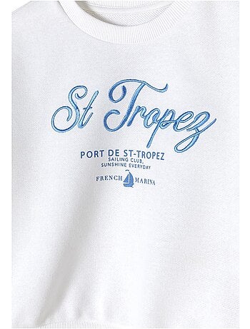Minoti - Sweat motif/style texte