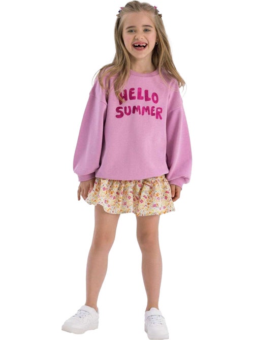 Minoti - Sweat motif/style texte pailleté - Kiabi Minoti - Sweat motif/style texte pailleté - Kiabi