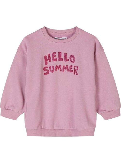 Minoti - Sweat motif/style texte pailleté - Kiabi Minoti - Sweat motif/style texte pailleté - Kiabi