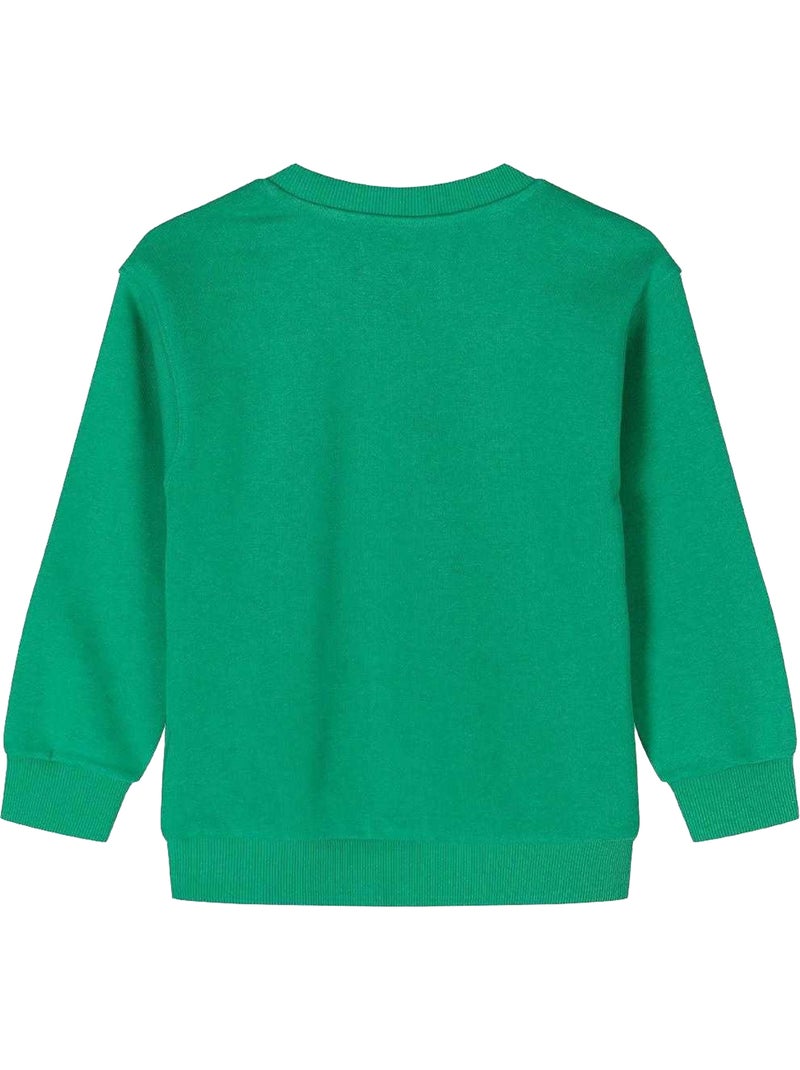 Minoti - Sweat motif/style texte Vert - Kiabi