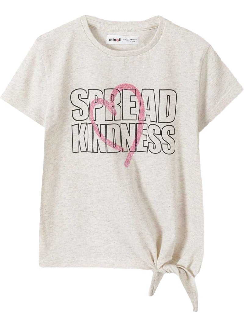 Minoti - T-shirt motif/style imprimé graphique Beige - Kiabi