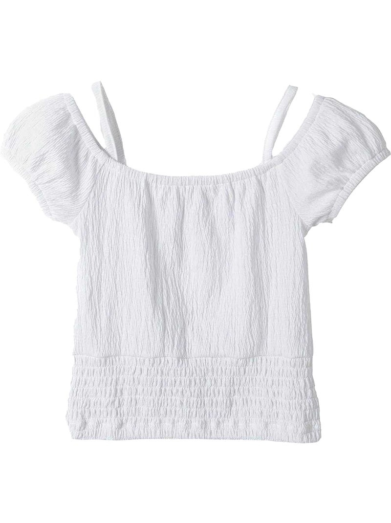 Minoti - T-shirt motif/style uni Blanc - Kiabi