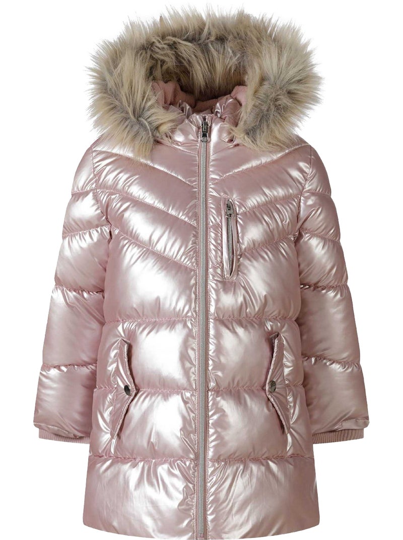 Minoti - Veste matelassée hiver motif/style Brillant Rose - Kiabi