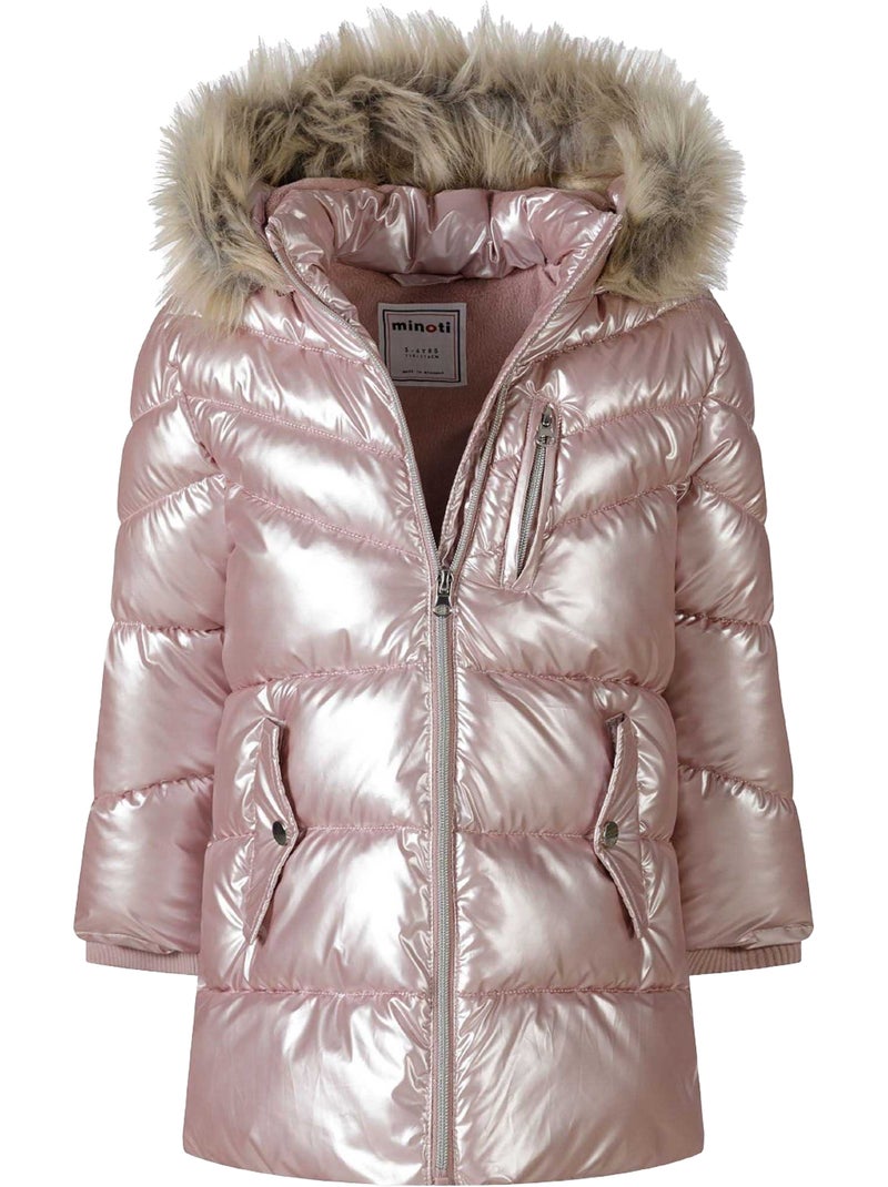 Minoti - Veste matelassée hiver motif/style Brillant Rose - Kiabi