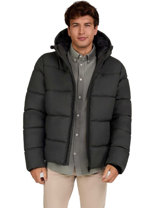 Minoti - Veste matelassée motif/style À capuche - Kiabi