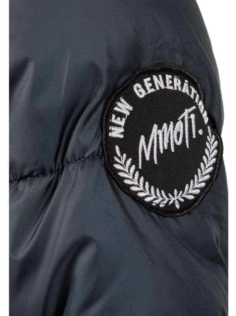 Minoti - Veste matelassée motif/style badge Bleu foncé - Kiabi