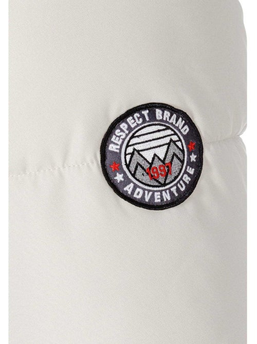 Minoti - Veste matelassée motif/style bord duveteux - Kiabi