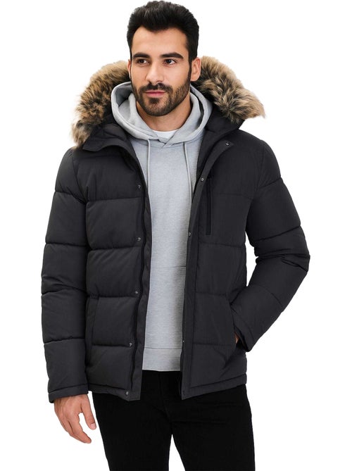 Minoti - Veste matelassée motif/style bord duveteux - Kiabi