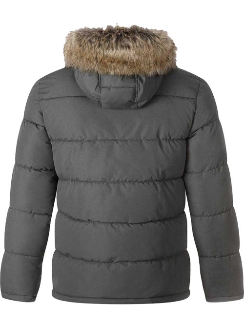 Minoti - Veste matelassée motif/style bord duveteux - Kiabi