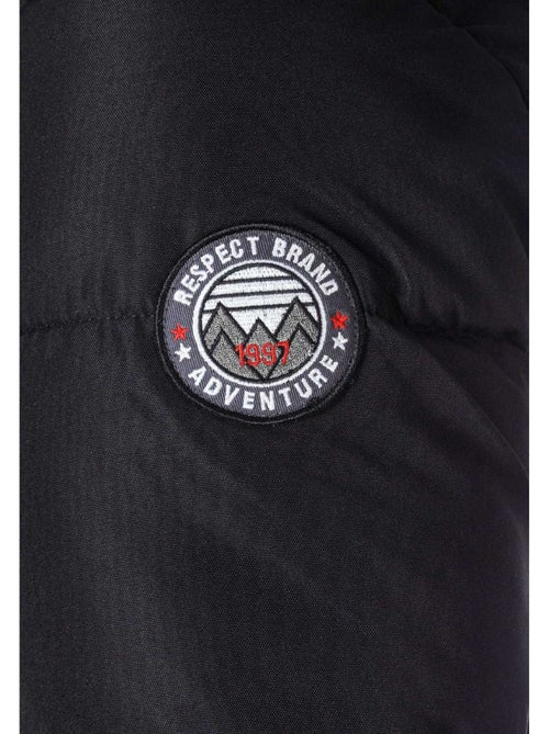 Minoti - Veste matelassée motif/style bord duveteux - Kiabi