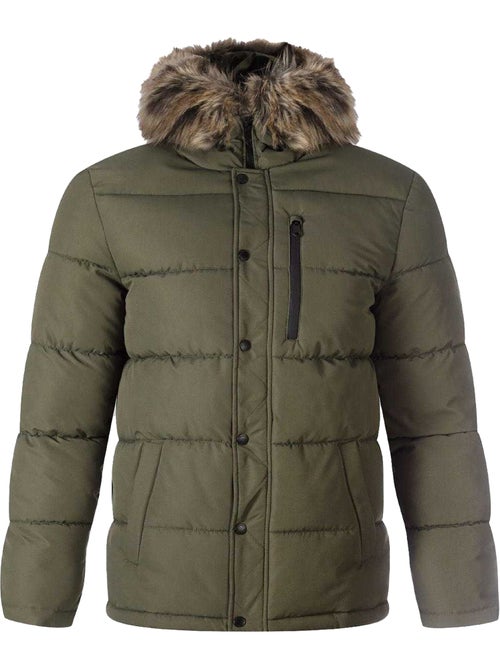 Minoti - Veste matelassée motif/style bord duveteux - Kiabi