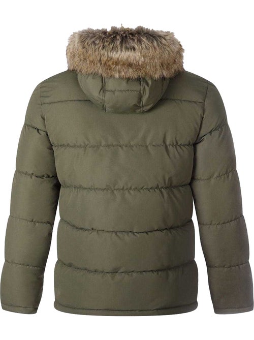 Minoti - Veste matelassée motif/style bord duveteux - Kiabi