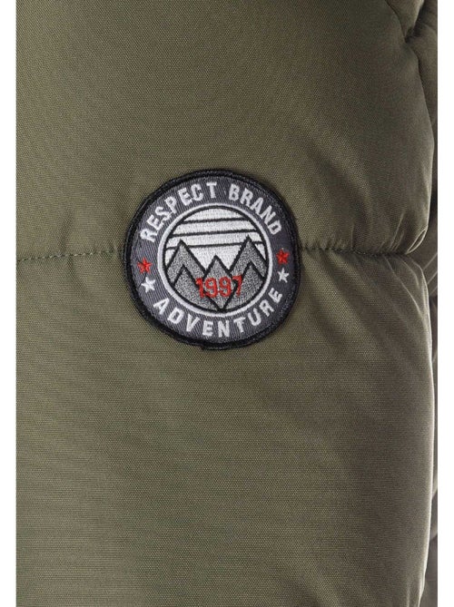 Minoti - Veste matelassée motif/style bord duveteux - Kiabi