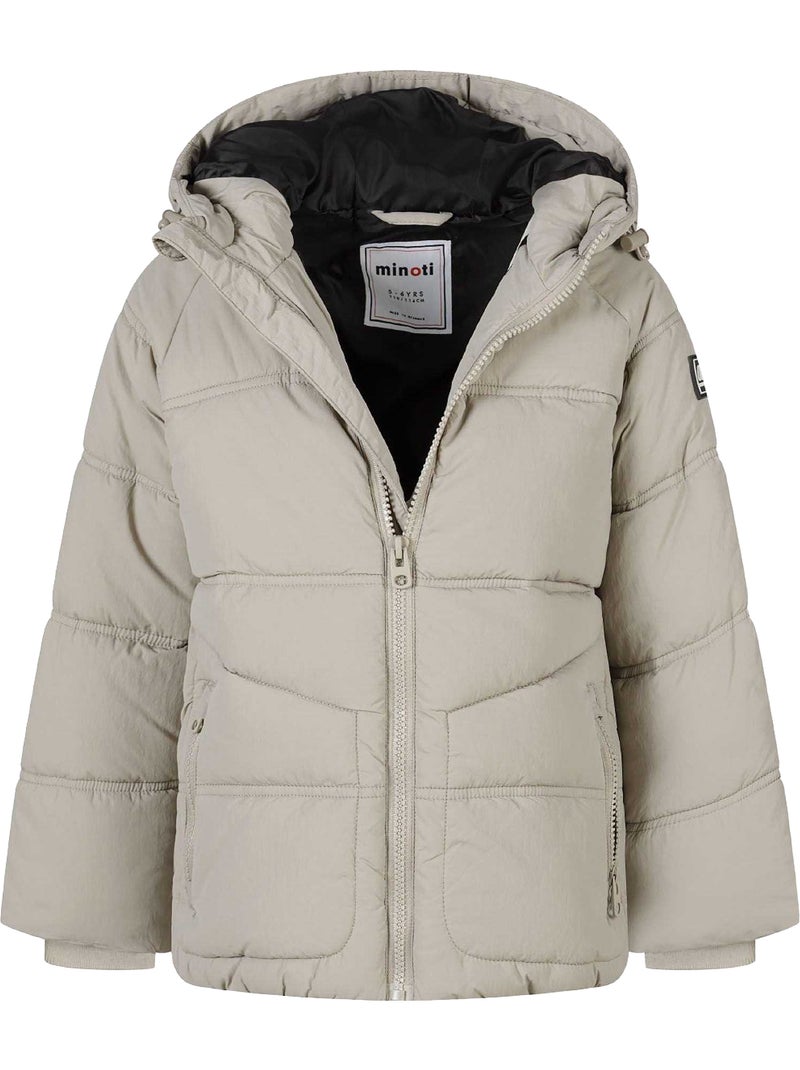 Minoti - Veste matelassée motif/style matelassé Gris clair - Kiabi