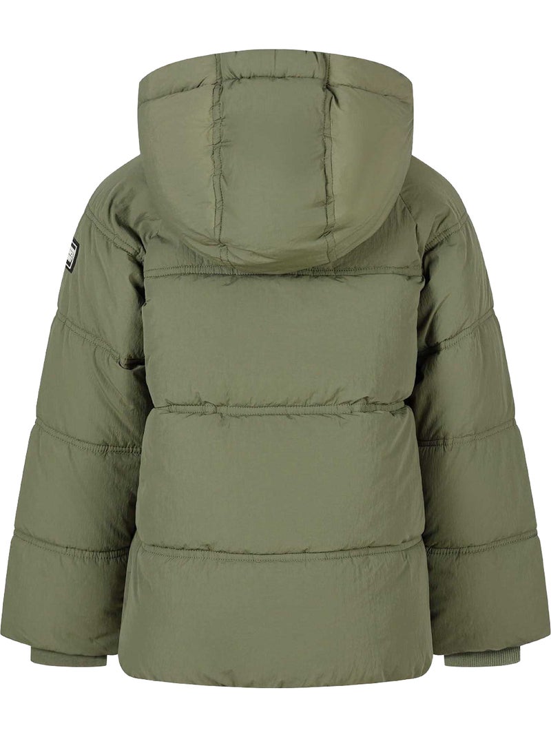 Minoti - Veste matelassée motif/style matelassé Vert kaki - Kiabi
