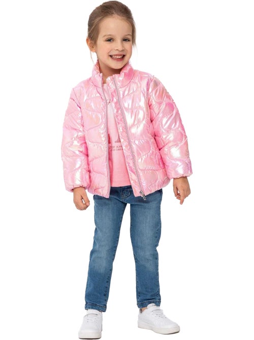 Minoti - Veste matelassée motif/style métallisé - Kiabi