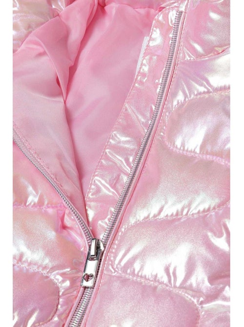 Minoti - Veste matelassée motif/style métallisé - Kiabi