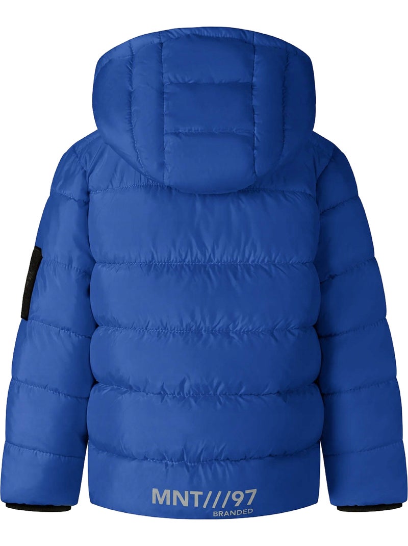 Minoti - Veste matelassée motif/style réfléchissant Bleu - Kiabi
