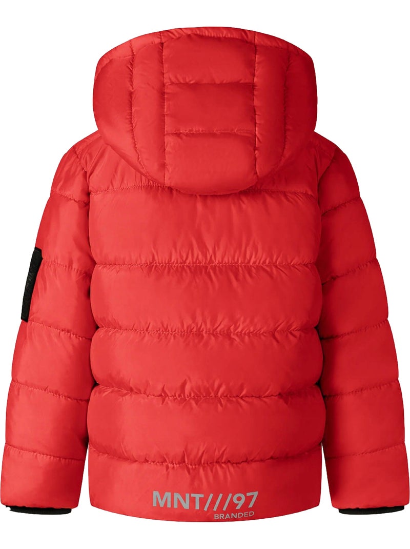 Minoti - Veste matelassée motif/style réfléchissant Rouge - Kiabi