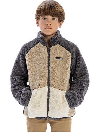 Minoti - Veste motif/style contrasté