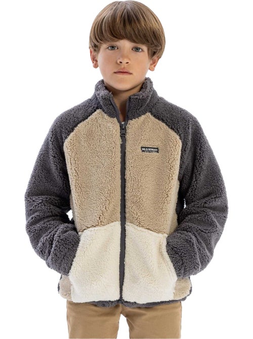 Minoti - Veste motif/style contrasté - Kiabi