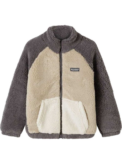 Minoti - Veste motif/style contrasté - Kiabi