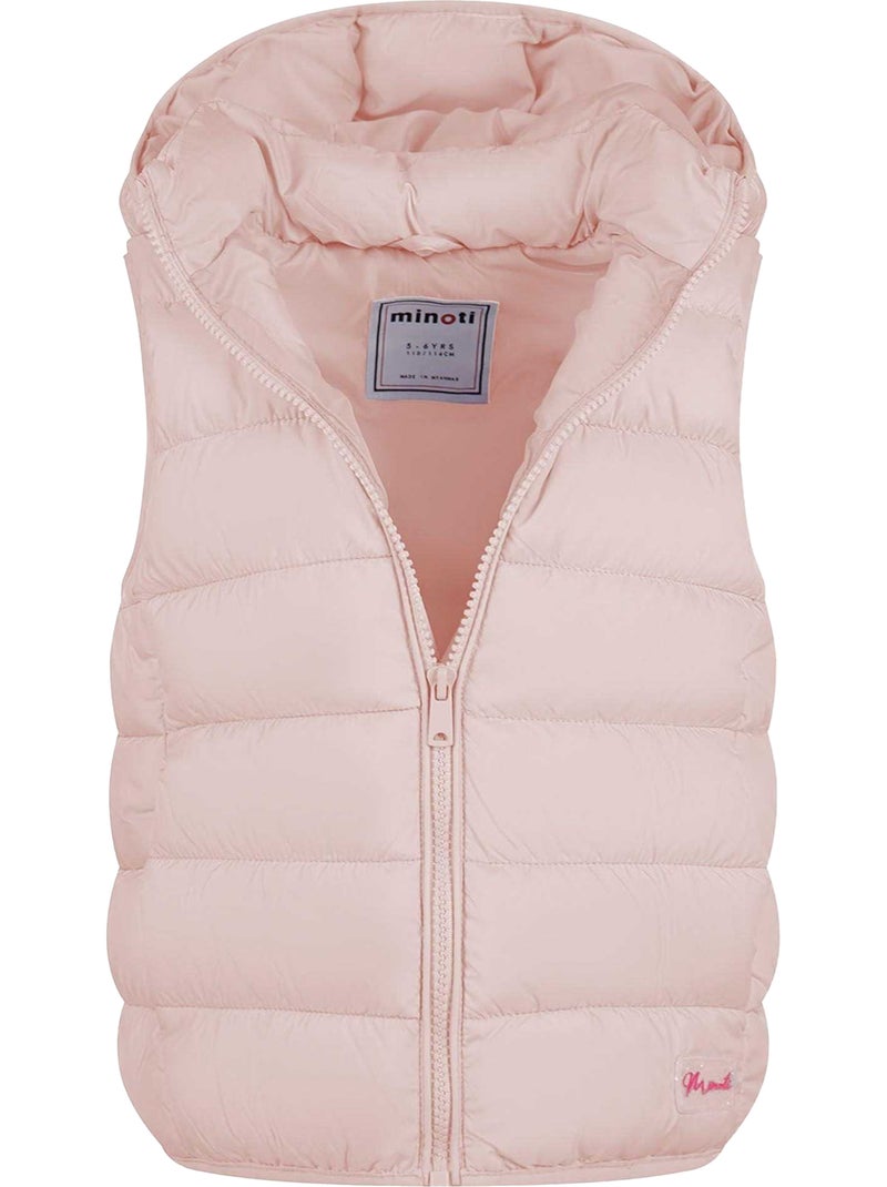 Minoti - Veste sans manches motif/style matelassé Rose - Kiabi