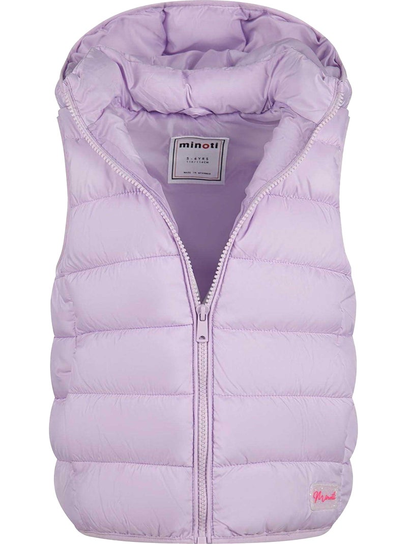 Minoti - Veste sans manches motif/style matelassé Rose - Kiabi