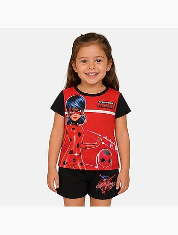 Miraculous - Ensemble t-shirt et short enfant imprim?
