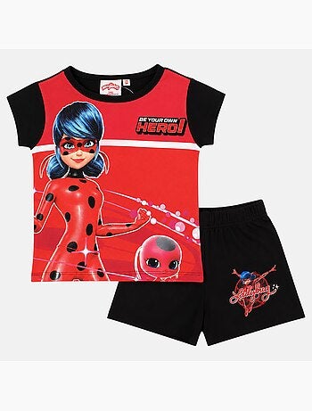 Miraculous - Ensemble t-shirt et short enfant imprim?