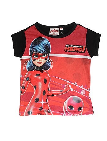 Miraculous - Ensemble t-shirt et short enfant imprimé