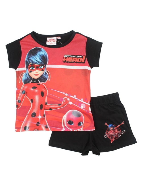 Miraculous - Ensemble t-shirt et short enfant imprimé - Kiabi