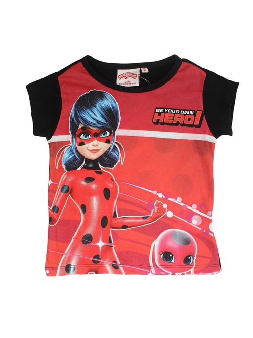 Miraculous - Ensemble t-shirt et short enfant imprimé - Kiabi