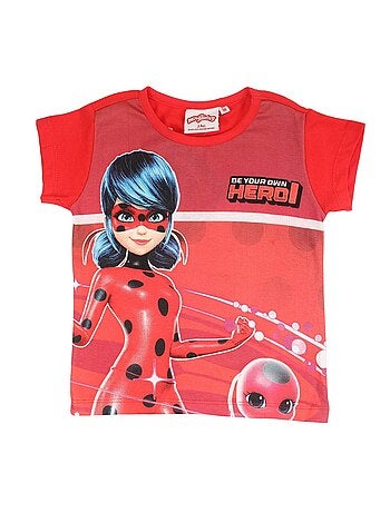 Miraculous - Ensemble t-shirt et short enfant imprimé