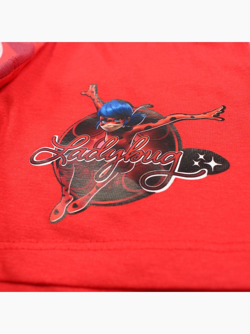 Miraculous - Ensemble t-shirt et short enfant imprimé Rouge - Kiabi