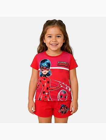 Miraculous - ensemble t-shirt et short imprimés