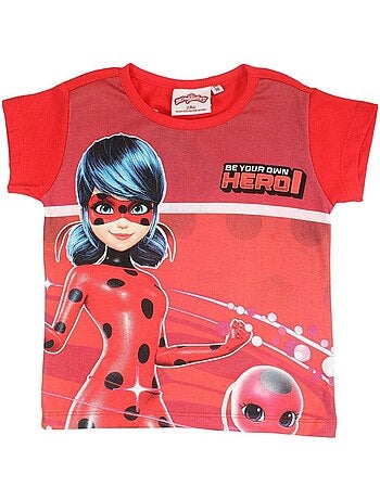 Miraculous - Ensemble ​​T-shirt short Imprimé Ladybug