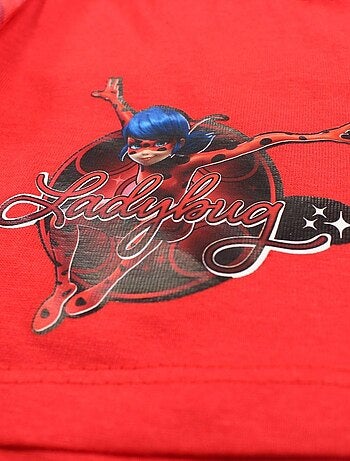 Miraculous - Ensemble ​​T-shirt short Imprimé Ladybug
