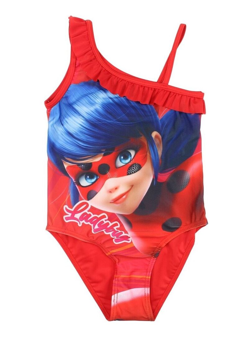 Maillot de bain rouge fille sale