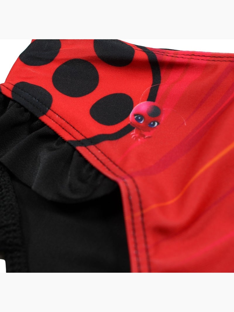 Miraculous Ladybug - Maillot De Bain Bikini 2 Pièces Fille - Licence Officielle Pour Piscine Et Plage
