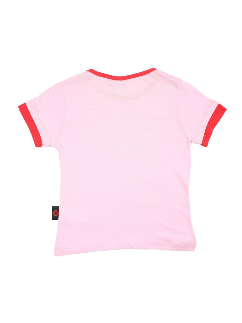 T-shirt Miraculous Fille – Rouge Manches Longues – 7-8 Ans – Très Bon état