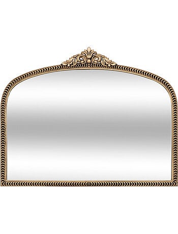 Miroir à moulures finition dorée VICTORIA