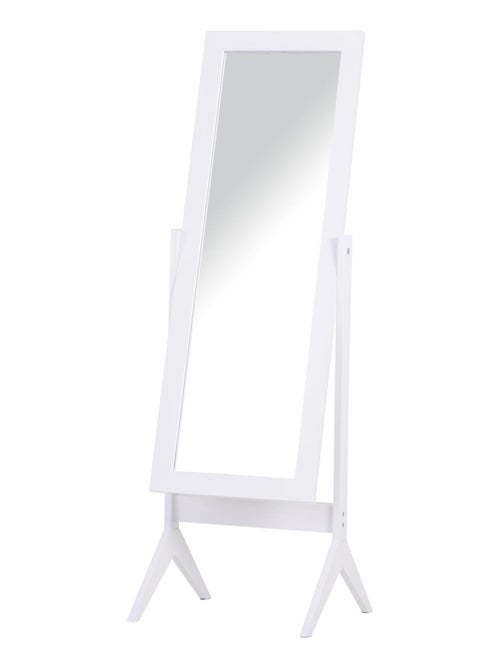 Miroir à pied inclinaison réglable dim. 47L x 46l x 148H cm MDF - Kiabi