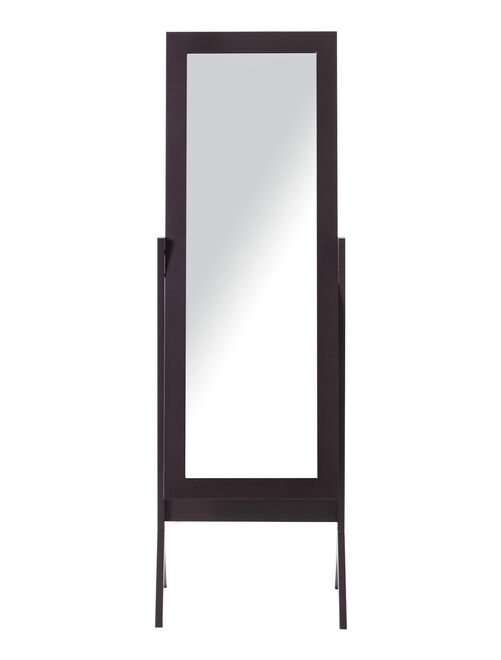 Miroir à pied inclinaison réglable dim. 47L x 46l x 148H cm MDF - Kiabi