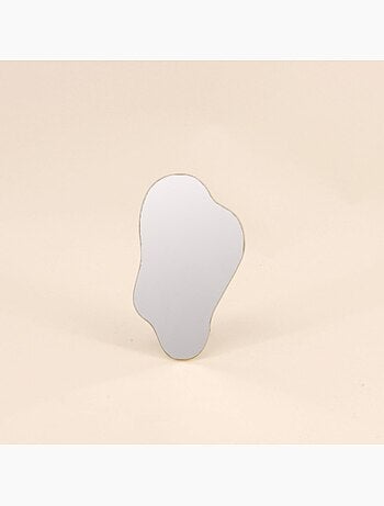 Miroir à poser forme organique 20x13cm